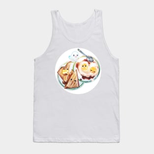 Bread and eggs Tank Top